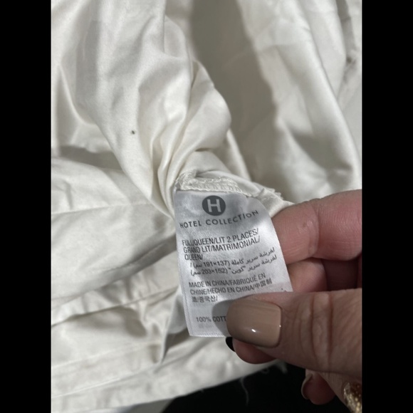 NEW Hotel Collection Lateral Full/Queen Duvet Cove - Picture 6 of 10